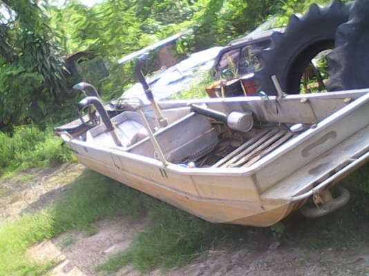 ขายเรือท้องแบนสเตนเลส 1*4.5  1*5.5 m.