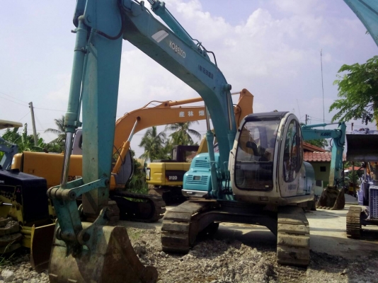 ขายด่วน KOBELCO SK120-2 นำเข้าจากญี่ปุ่น สภาพสวย เครื่องปั้ม ระบบดี ไฟฟ้าครบ สีเดิม ๆ