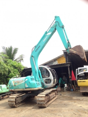 ขายด่วน KOBELCO SK120-2 นำเข้าจากญี่ปุ่น สภาพสวย เครื่องปั้ม ระบบดี ไฟฟ้าครบ สีเดิม ๆ