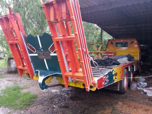 ขายเทรลเลอร์2เพลา HINO KT729 เครื่อง168แรง EH700 มีระบบบันไดไฮดรอลิก เคยขึ้นPC200มาแล้ว สภาพพร้อมใช้งาน เอกสารพร้อมโอน ราคา580,000 สนใจโทร 090-8588220คุณนะ 093-3258446คุณบิว หรือเข้าดูสินค้าอื่นๆได้ที่ www.truck.in.th/498 หรือเพจFacebook ณรงค์ ซื้อขายรถมื