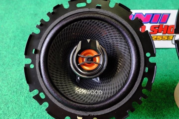 ลำโพง Kenwood รุ่น KFC-RS161 ลำโพงแกนร่วม 2 ทาง ขนาด 6" กรวยคาร์บอนไฟเบอร์