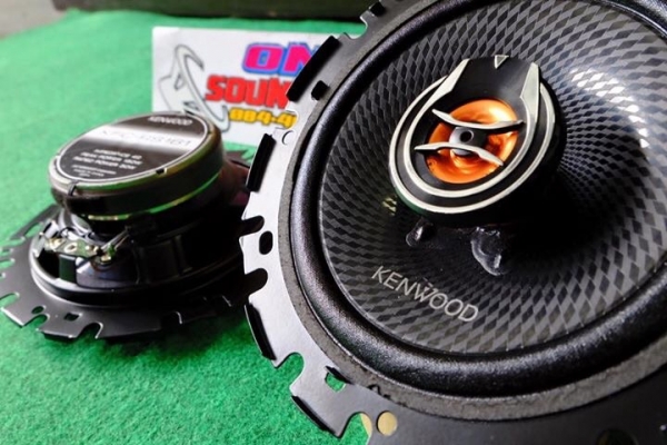 ลำโพง Kenwood รุ่น KFC-RS161 ลำโพงแกนร่วม 2 ทาง ขนาด 6" กรวยคาร์บอนไฟเบอร์