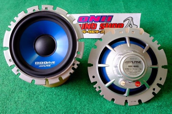 ลำโพง Alpine ตระกูล DDDrive รุ่น DDC-165D ลำโพงเสียงกลาง ขนาด 6" กรวยโพลี ลำโพง Alpine ตระกูล DDDrive รุ่น DDC-165D ลำโพงเสียงกลาง ขนาด 6" กรวยโพลี