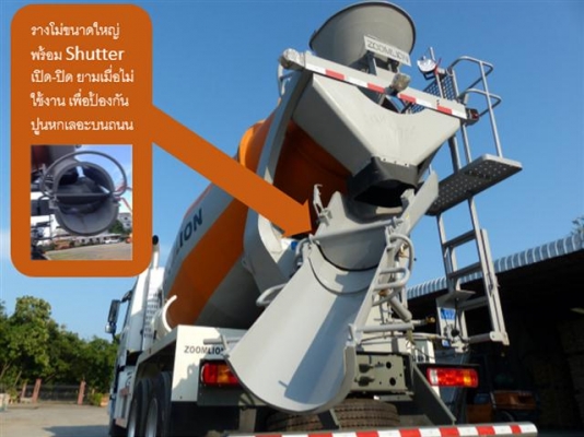 รถโม่ปูนที่ คุ้มค่า ZOOMLION CIFA BY MTS