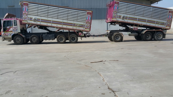 ขายรถพ่วง 24 ล้อ แม่.ลูก กระบะเนียมคอกเกษตรดั้ม อู่.เปี๊ยกบ้านโป่ง HINO PROFIA .K13C เกียอีตั้น รถสวย ราคาต่อรอง สนใจโทจองด่วน