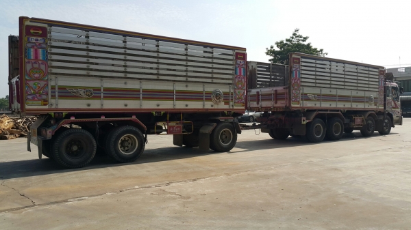 ขายรถพ่วง 24 ล้อ แม่.ลูก กระบะเนียมคอกเกษตรดั้ม อู่.เปี๊ยกบ้านโป่ง HINO PROFIA .K13C เกียอีตั้น รถสวย ราคาต่อรอง สนใจโทจองด่วน