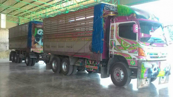 ขายพ่วงแม่ลูกครับ ฮีโน่ 344ปี54 พร้อมใช้ครับ