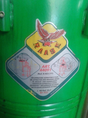 ชุดถ่ายน้ำมัมรภ อิตารี มีชุดดูด มี2ชุดๆละ12000