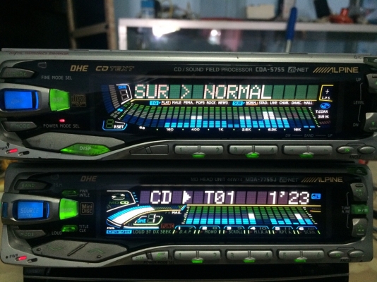 Alpine MDA-7755J/CDA-5755 CD MD สไลด์ไฟฟ้า ปรับระดับหน้าจอได้ จอกราฟฟิกทั้งคู่ ฟั่งชั่นเยอะ ปรีเอ้า3ชุด Made in Japan มือ2 ญี่ปุ่น Alpine MDA-7755J/CDA-5755 CD MD สไลด์ไฟฟ้า ปรับระดับหน้าจอได้ จอกราฟฟิกทั้งคู่ ฟั่งชั่นเยอะ ปรีเอ้า3ชุด Made in Japan มือ2 ญี่ปุ่น