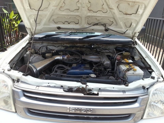 ขายD-MAX ปี04 พวงมาลัยเพาเวอร์ รถสวยขับดีพร้อมใช้งาน ราคาถูกที่สุดในเว็บครับ  2004 ISUZU SPARK EX, 2.5 SPARK EX D-MAX โฉม D-MAX (ปี02-05) สีขาว เกียร์ออโต้ ติดแก๊ส LPG ทะเบียน บล5542 จันทบุรี ราคา 99,000 บาท ขายเงินสด หรือ รับบัตรเครดิตทุกธนาคาร   เครื่อง
