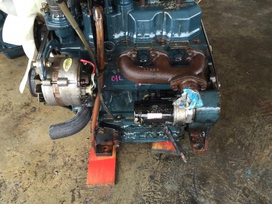 ขายเครื่องคูโบต้า 3สูบเก่าญี่ปุ่นรุ่นD1462 ขนาด35แรงม้าเป็นเครื่องรุ่นใหม่ระบบไดเร็คอินเจ็ตชั่นสำหรับใส่แบ็คโฮหรือรถไถนั่งขับสภาพสวยมากๆ