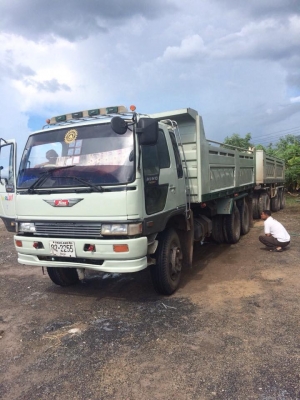 HINO FM 3M 240 แรงรถพ่วงแม่+ลูก สภาพดีพร้อมใช้ เครื่องดี เอกสารครบพร้อมโอนครับ