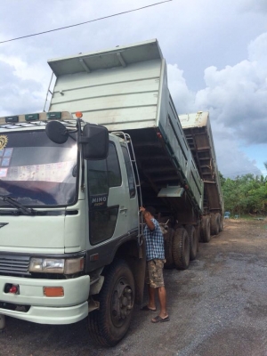 HINO FM 3M 240 แรงรถพ่วงแม่+ลูก สภาพดีพร้อมใช้ เครื่องดี เอกสารครบพร้อมโอนครับ