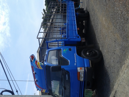 ขายหกล้อ ISUZU NQR 150 แรง ปี 47 ยาว 5.50 เมตร แอร์เทอร์โบพวงมาลัยพาเวอร์ ยางเรเดียลดี 6 เส้น