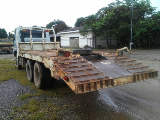 ขายรถหางปลาบรรทุกรถแบคโฮ NISSAN UDCW430M ขายรถหางปลาบรรทุกรถแบคโฮ NISSAN UDCW430M