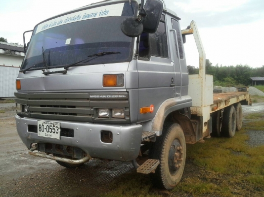 ขายรถหางปลาบรรทุกรถแบคโฮ NISSAN UDCW430M