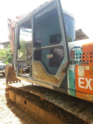 ขายรถแบคโฮ  HITACHI EX 120-2สภาพเก่านอกไฟฟ้าครบเอกสารอินวอยท์ราคา635,000 090-772-3710 090-772-3708