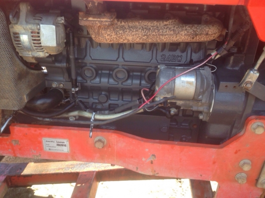 คูโบต้าM5000 พร้อมอุปกรณ์3ชิ้น