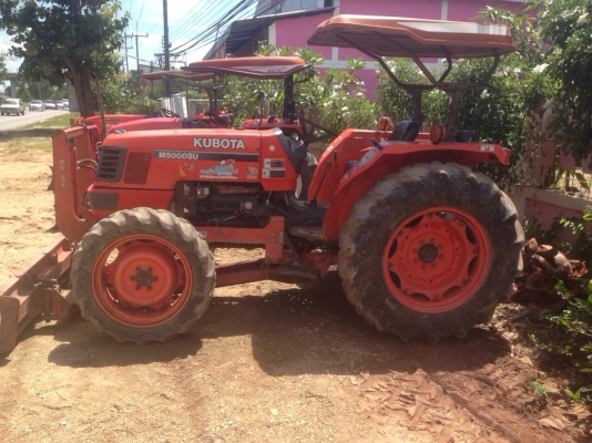 คูโบต้าM5000 พร้อมอุปกรณ์3ชิ้น