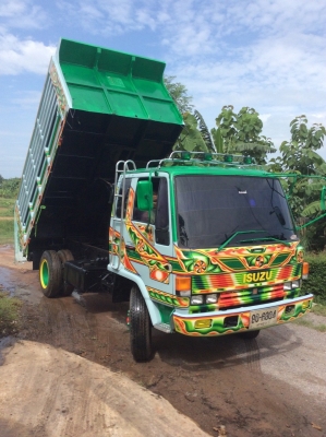 6ล้อ ISUZU ROCKY ดั๊ม เครื่อง 175 แรง เบรคจิ๊ฟฟี่ พวงมาลัยพาว์เวอร์ ช่วงล่างใหญ่ หัวดี เครื่องดี ครัทซีสวย ยาง825 ช่วงล้อ 3.8 ม. รถสวยพร้อมใช้งาน ขาย 620,000 บาท( ศุภากร 081- 1903107 ,081-4252943)
