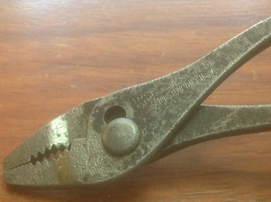 ขายคีมโบราณ ปี 1915 ตัวจิ๋ว ขนาด 5.4" อายุ 100 ปี