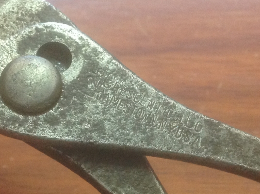 ขายคีมโบราณ ปี 1915 ตัวจิ๋ว ขนาด 5.4" อายุ 100 ปี