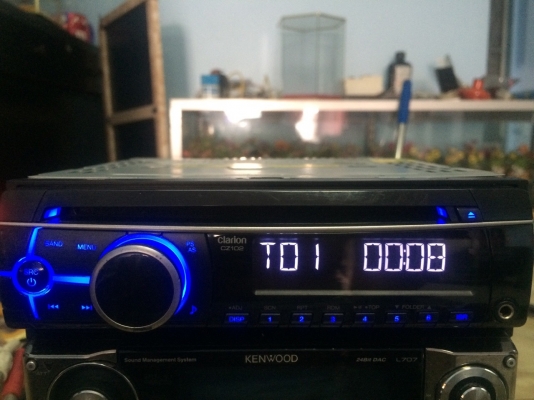 Clarion CZ102 MP3 CD AUX ปรีเอ้า1ชุด มือ2 ญี่ปุ่น