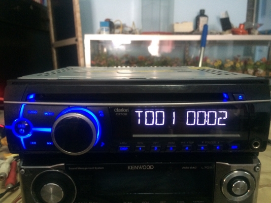 Clarion CZ102 MP3 CD AUX ปรีเอ้า1ชุด มือ2 ญี่ปุ่น