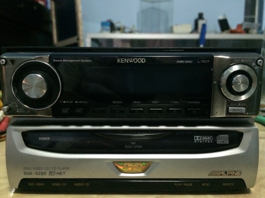 KENWOOD L707KENWOOD L707 24Bit Dac 5V MP3 CD กราฟฟิกสี สไลด์ไฟฟ้า ครอสโอเวอร์ในตัว ปรีเอ้า3ชุด คุมกล่องCD มือ2 ญี่ปุ่น