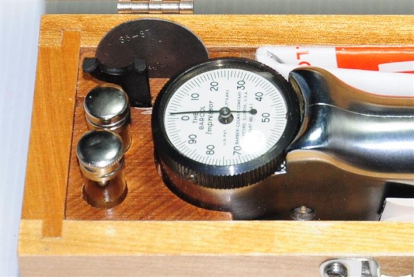 ขายเครื่องมือทดสอบความแข็งของผิววัสดุ ( Hardness Tester ) ยี่ห้อ Barber Colman Made in USA