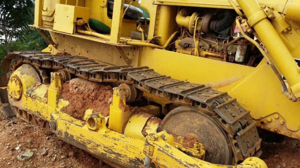 ขายรถแทรคเตอร์ตีนตะขาบ CATERPILLAR D7Gพร้อมใช้งานเอกสารเล่ม