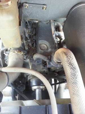 คูโบต้า L3408  4 WD 2 เพลาพร้อมใบมีดดันหน้า