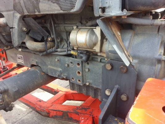 คูโบต้า L3408  4 WD 2 เพลาพร้อมใบมีดดันหน้า