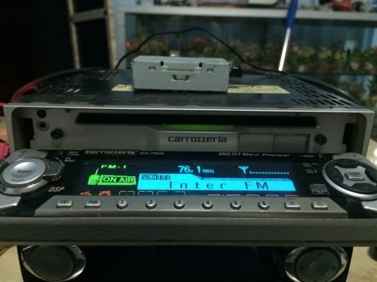 Pioneer DEH-P9900 รุ่นใหญ่ ซิ้งดำ CD AUX EQ13ฺBand โปรเซอเซอร์ กราฟฟิกหน้าจอ สไลด์ไฟฟ้่า ปรีเอ้า2ชุด กล่องไฟแยก มีสายแปลงAUX พร้อมรีโมท ผลิดญี่ปุ่น มือ2 ญี่ปุ่น