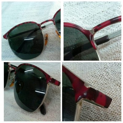 แว่นตามิดไนท์เซล JEAN PUCCI CLUBMASTER made in JAPAN