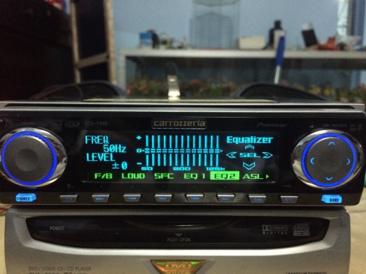 Pioneer MEH-P999 รุ่นใหญ่ ซิ้งดำ MD AUX EQ13ฺBand โปรเซอเซอร์ กราฟฟิกหน้าจอ สไลด์ไฟฟ้่า ปรีเอ้า2ชุด มีสายแปลงAUX พร้อมรีโมท ผลิดญี่ปุ่น สภาพสวย มือ2 ญี่ปุ่น