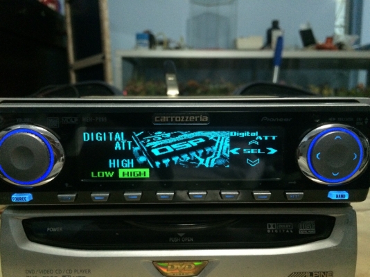 Pioneer MEH-P999 รุ่นใหญ่ ซิ้งดำ MD AUX EQ13ฺBand โปรเซอเซอร์ กราฟฟิกหน้าจอ สไลด์ไฟฟ้่า ปรีเอ้า2ชุด มีสายแปลงAUX พร้อมรีโมท ผลิดญี่ปุ่น สภาพสวย มือ2 ญี่ปุ่น