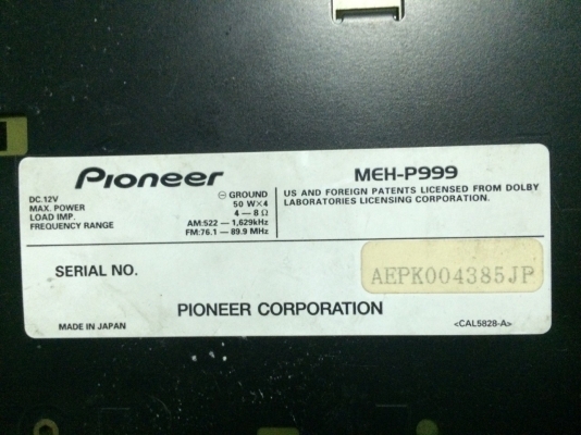 Pioneer MEH-P999 รุ่นใหญ่ ซิ้งดำ MD AUX EQ13ฺBand โปรเซอเซอร์ กราฟฟิกหน้าจอ สไลด์ไฟฟ้่า ปรีเอ้า2ชุด มีสายแปลงAUX พร้อมรีโมท ผลิดญี่ปุ่น สภาพสวย มือ2 ญี่ปุ่น