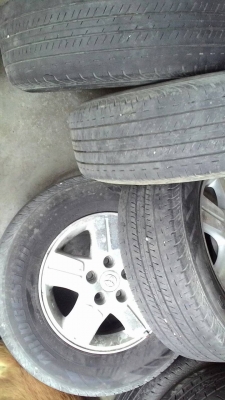 ล้อแม๊ก วีโก้ ขอบ 15 พร้อมยาง BRIDGESTONE DURAVIS R611 ชุด 4 ล้อ tel.081-427-3941 ล้อแม๊ก วีโก้ ขอบ 15 พร้อมยาง BRIDGESTONE DURAVIS R611 ชุด 4 ล้อ tel.081-427-3941