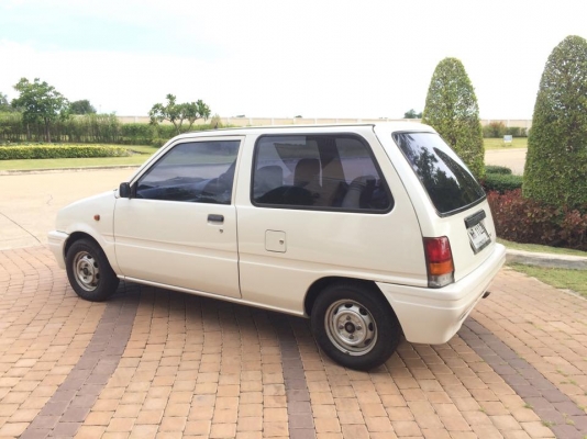 ขาย. Daihatsu mira mint ปี97 แท้เครื่องหัวฉีด660ccเกียร์ ธรรมดา สีขาวมุก ทำใหม่ นอก ใน สวยๆ ภายในหุ้มใหม่. ช่วงล่างทำมาใหม่. แบตใหม่ 7/9/58 ยางใหม่ ปี15ต้นปี. เพิ่งเปลียน รถสวย พร้อมใช้งาน. ประหยัดน้ำมัน. หาทีจอดรถง่าย. เบาะด้านหลังพับ เก็บของได้เยอะครับ.