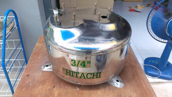 ขายถังปั้มน้ำสแตนเลส ขายถังปั้มน้ำสแตนเลส