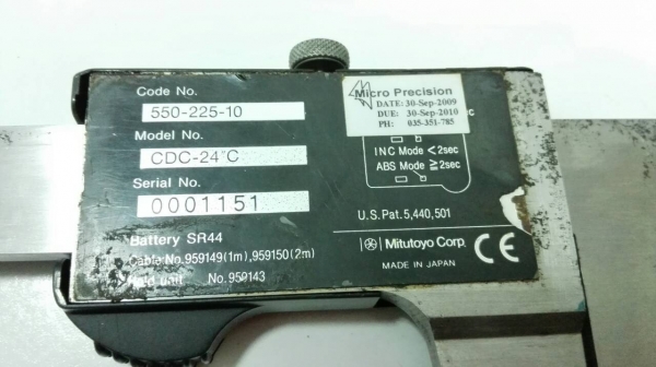 ====== Sold Out!! ====== เวอร์เนียดิสจิตอล Mitutoyo Japan รุ่น CDC-24"C ตัวใหญ่ขนาด 2 ฟุต.สภาพใหม่กริ้บ!!ท้าพิสูจน์ครับ..โทร 089-2499-123 นครปฐม