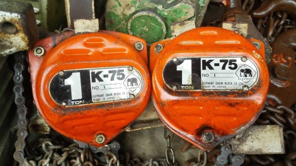 Sale>> รอกโซ่มือสาว Elephant &amp; Vital Made in Japan 1-10 ตัน.สวยสด เปิดตู้ พร้อมใช้ทุกตัว โทร 089-2499-123 นครปฐม