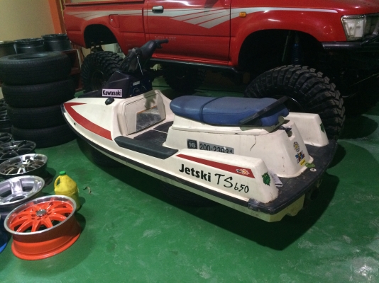 ขายเรือนั่งคาวาST650ราคาชิวๆพร้อมเล่น