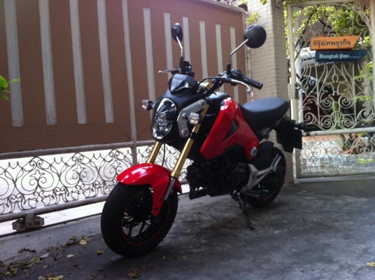 ขออนุญาติขาย HONDA MSX125 รุ่น TOP เจ้าของคนเดียว โอนให้ครับ