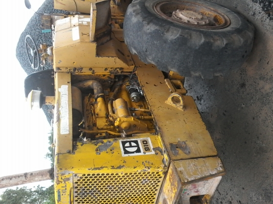 ขายรถตัก CAT910 สภาพพร้อมใช้งาน เครื่องปั้มดี แขนเดิมๆ เอกสารสัญญาซื้อขาย