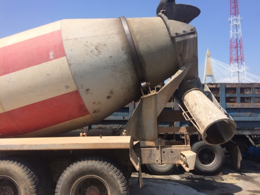 รถโม่ปูนมิตรซู527รถสวยพร้อมใช้งานราคาต่อรองได้ครับ