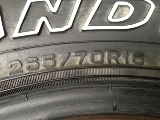 ยาง All Dunlop 265 70 16 ปี12 พร้อมใช้งาน ราคาไม่แพง ยาง All Dunlop 265 70 16 ปี12 พร้อมใช้งาน ราคาไม่แพง