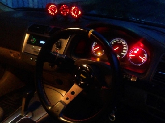 ขาย/แลก/เทิร์น Civic ES ตาเหยี่ยวแท้ 04 เกียร์ออโต้ติดแก๊ส LPG หัวฉีด