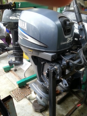 ขายเครื่องเรือ YAMAHA 25 HP Four